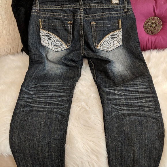 1st Kiss Jeans St Kiss Cropped Distressed Jeans Sale Poshmark